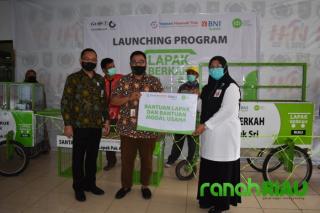 Bersama Yayasan Hasanah Program Lapak Berkah untuk Wirausaha